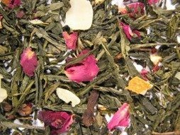 HERBATA ZIELONA  MIGDAŁOWA GWIAZDKA